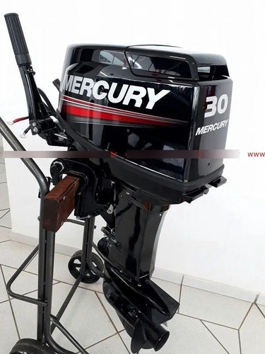 Motor De Popa 30hp M 2t Mercury Zero Partida Manual