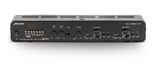 Amplificador Receiver Frahm Slim 2500 App G2 Usb Bluetooth