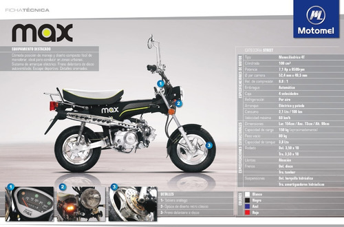Motomel Max 110 0km