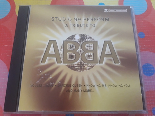 Abba Cd Studio 99 Perform A Tribute To Z