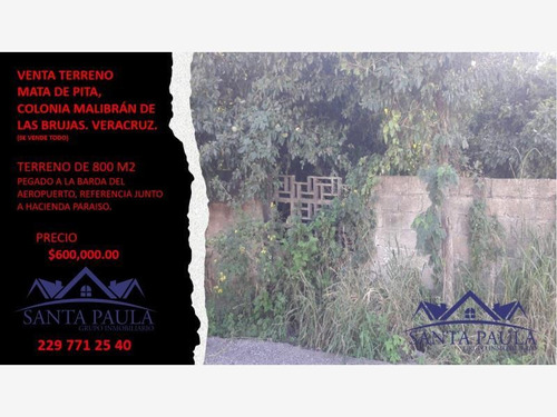 Terreno En Venta Malibran De Las Brujas