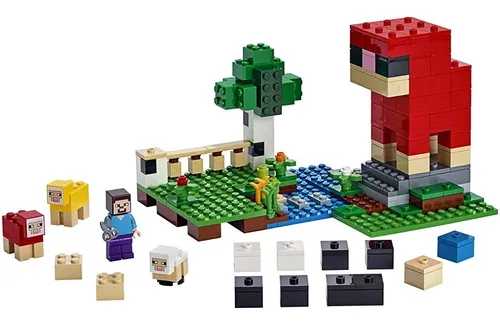Lego Minecraft - La Granja De Lana - Art. 21153 -