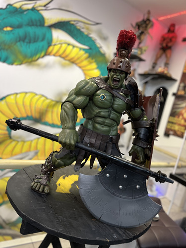 Hulk Neca 1/4 Planeta Hulk (custom Hq) (Recondicionado)