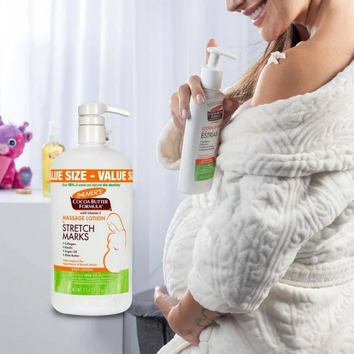 Loción De Masaje Palmer's Cocoa Butter Para Estrías 1 L