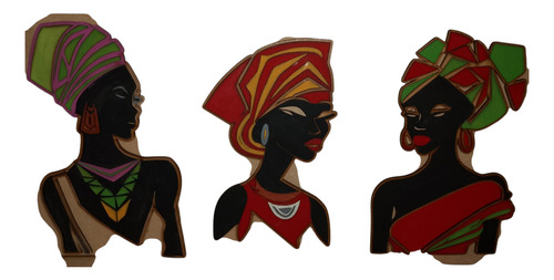 Cuadros Mujer Africana El Combo Completo
