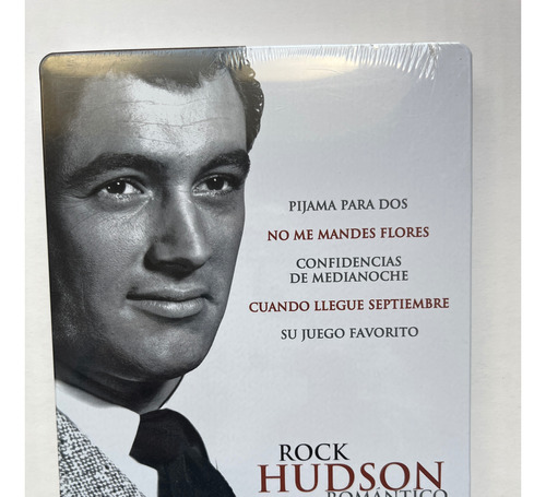 Peliculas Rock Hudson Romántico, Dvd, Caja Metalica, Zona 2