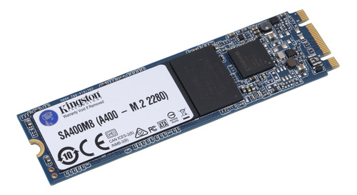 Imagen 2 de 3 de Disco sólido SSD interno Kingston SA400M8/480G 480GB verde