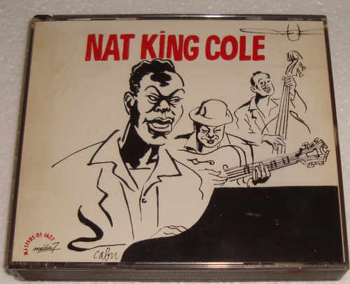 Nat King Cole Masters Of Jazz Doble Cd Importado  / Kktus