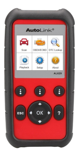 Autel Al629 Scanner Automotriz Mercosur Multimarca Abs Obd2