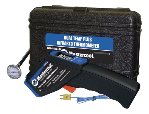 Mastercool 52225-a-sp Termómetro Infrarrojo Con Láser, Negro