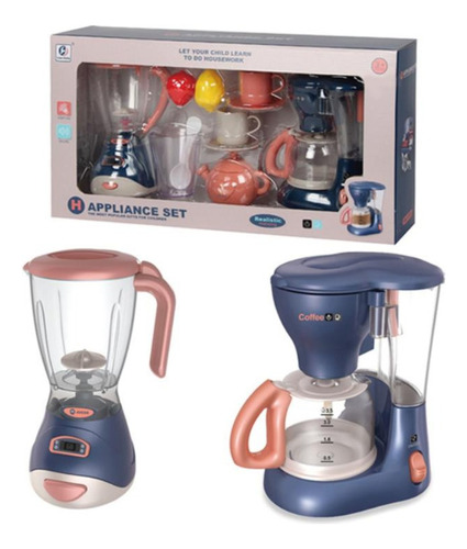 Set Juguete Electrodomestico Simulacion De Cocina Para Niño