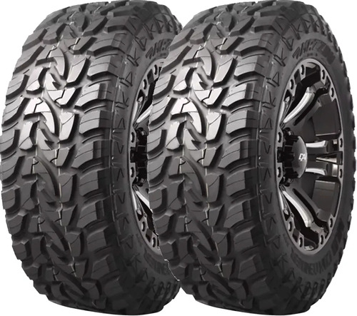 Kit De 2 Llantas Mazzini Mud Contender Mud Contender P 295/70r17 118.0