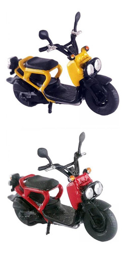 2x Modelo De Motocicleta En Miniatura 1:64 Modelo De