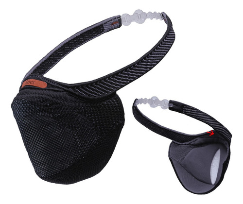 Kit Máscara Proteção Fiber Knit Sport Pro Max C/ Clip Nasal