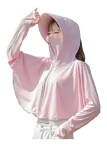 Comprar Ropa De Protección Solar Ropa De Ciclismo Seda Hielo Mujer