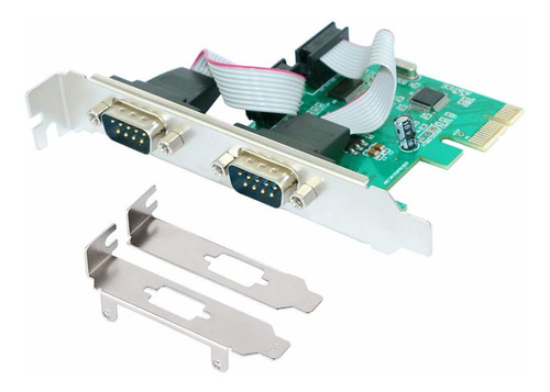 Eliater Pcie 2 Port Serial Expansion Card Pci Express To Ind