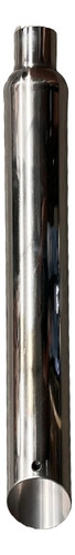 Mofle Para Moto Tipo Chopper Acero Inox 3 Pulgadas