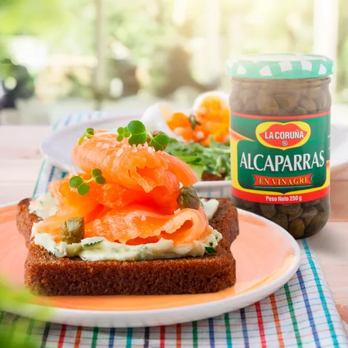 Alcaparras En Vinagre La Coruña Frasco 250 G