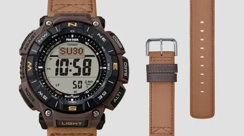 Casio Protrek Prg 340l 5dr Sensores Solar Original