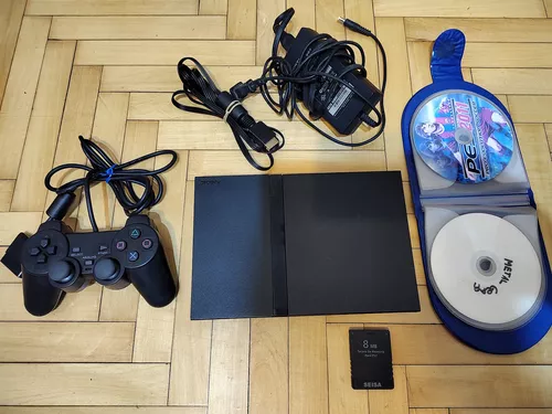 Consola Playstation 2 Slim Chipeada Lee Dvd + pes + mario Juegos – Museum  Games