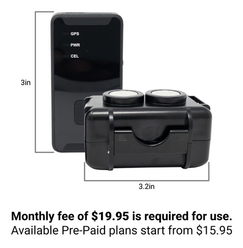 Gps Tracker Optimus 2.0 Con Funda Magnética Impermeable