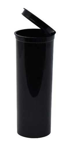 Frasco Contenedor Bote Pop Top Squeeze Medicinal 60d 20 Pzas Color Negro