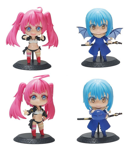 4pcs That Time I Got Reincarnated As A Slime Acción Figura A