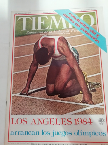 Tiempo N2203 Julio Los Ángeles 1984 Arrancan Los Juegos 