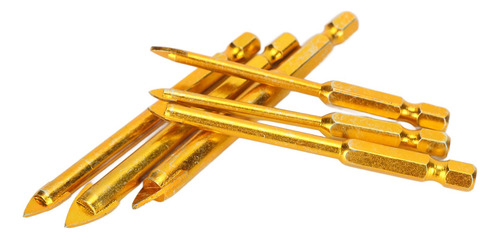 Juego De Brocas Para Cerámica Y Vidrio, 6 Unidades, Golden C