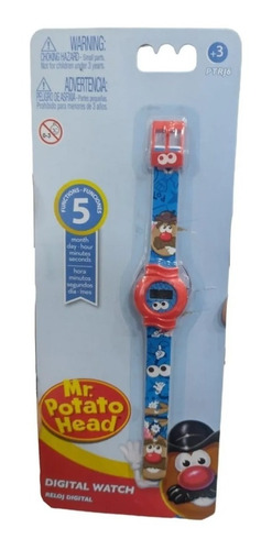 Reloj Digital Infantil 5 Funciones Disney Y Marvel Intek