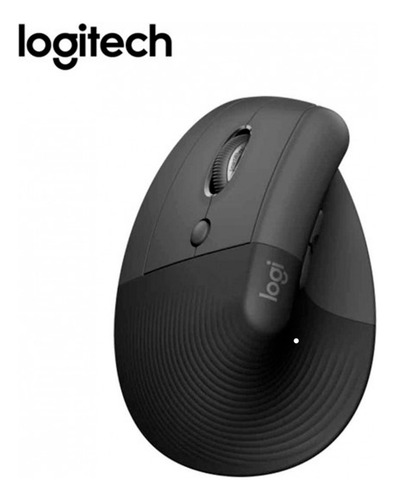 Mouse Logitech Lift Vertical Zurdo Wireless Oficina Cómodo C