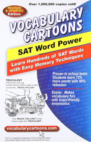 Box Vocabulary Cartoons: Sat Word Power 1 E 2