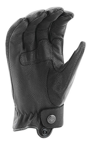 Imagen 2 de 6 de Guantes Joe Rocket Gastown Negro Para Moto De Piel