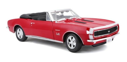 Chevrolet Camaro Ss 396 Convertible 1967 Escala 1-18 Maisto