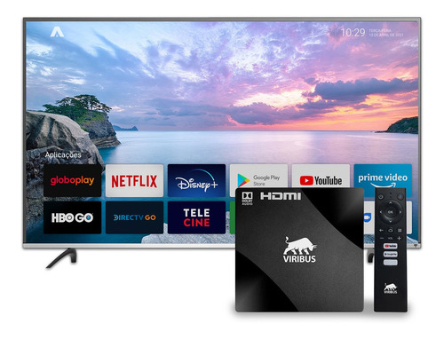 Android Tv Box Smart 4k Ultra Hd 8gb 2gb Ram Netflix Anatel