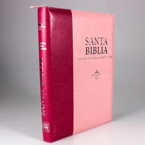 Biblia Letra Súper Gigante Con Cierre 19 Puntos Con Indice