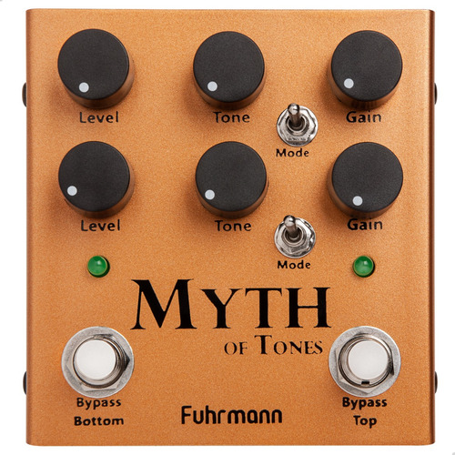 Pedal De Efeito Analógico Myth Of Tones My01 Fuhrmann