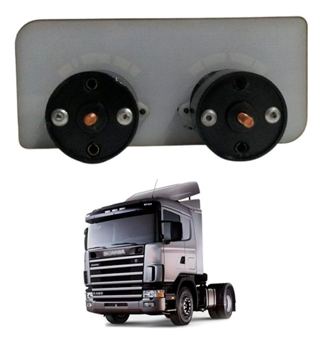 Manometro Relogio Combustivel Temperatura Agua Para Scania S