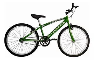 Bicicleta Niño Sforzo Rin 24 Sin Cambios Color Verde