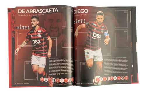 Álbum Flamengo Orgulho De Ser Rubro-negro Completo P/ Colar