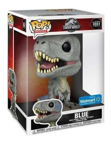 Pop! Jumbo: Jurassic World - Blue - Walmart Exclusive