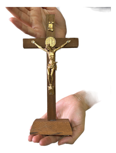 6 Cruz Cristo Madera Recuerdo Boda Bautizo Comunion Luto