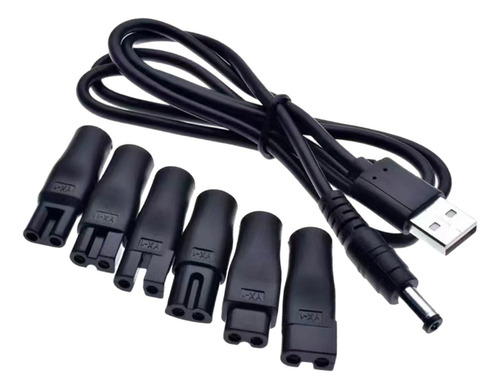 Conector Convertidor De Carga For 6 Piezas Y Cable Usb