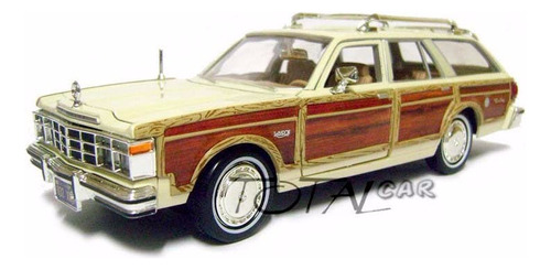 Chrysler Lebaron Town & Country 1979 1:24 Bege Motor Max