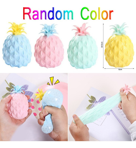 Pop Fidget-12pcs-simulación De Piña Pellizco De Juguete