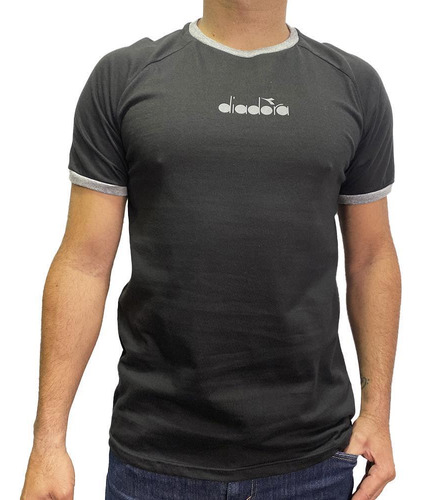 Diadora Remera Hombre - Carlo Tee Negro