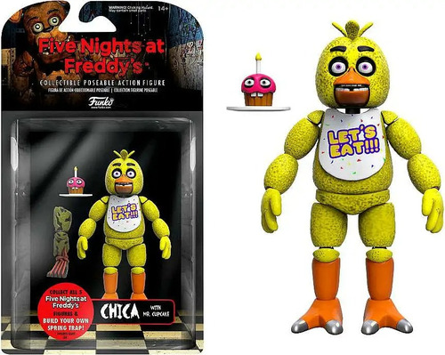 Funko Figura Toy Five Nights Freddy Chica Con Mr. Cupcake