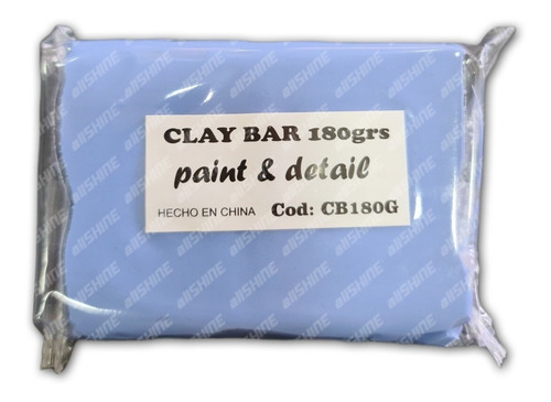 Imagen 1 de 8 de Clay Bar Arcilla Descontaminante 180grs - Calidad Premium