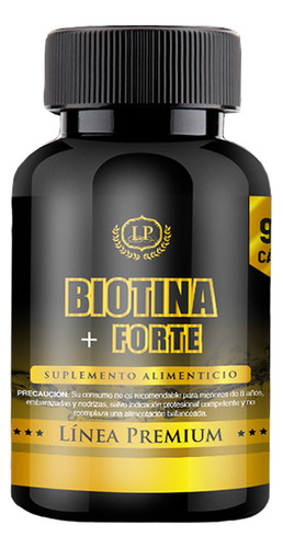 Biotina Forte (biotina + Cisteína + Vitaminas)