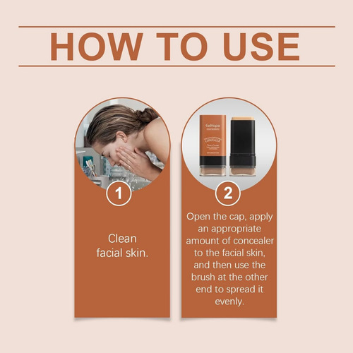 Base De Maquillaje Correctora Instantánea Con Brocha Integra